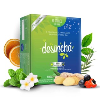 Desincha Cha Para 60 Dias C/60 Saches em Oferta na Shopee