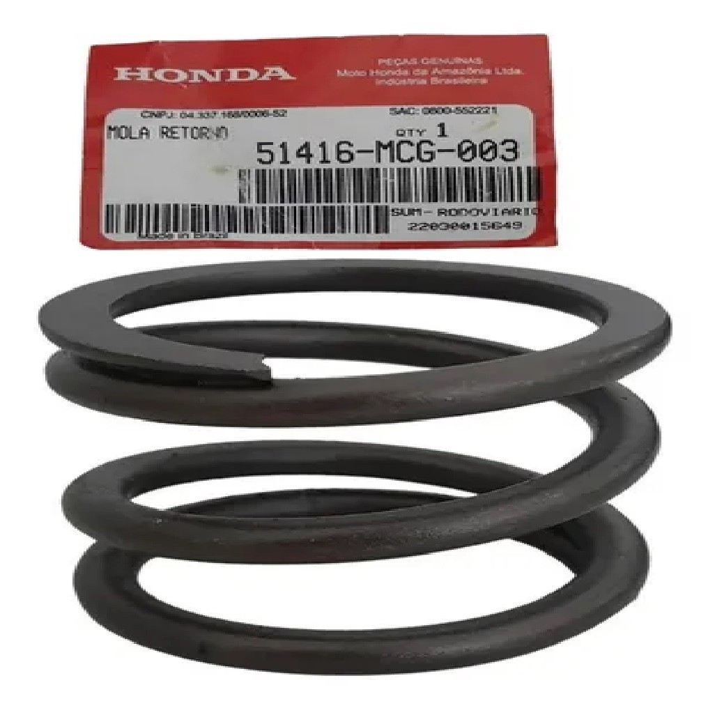 Mola Retorno Bengala Pequena Xre 300, Falcon, Xr 250 Tornado
