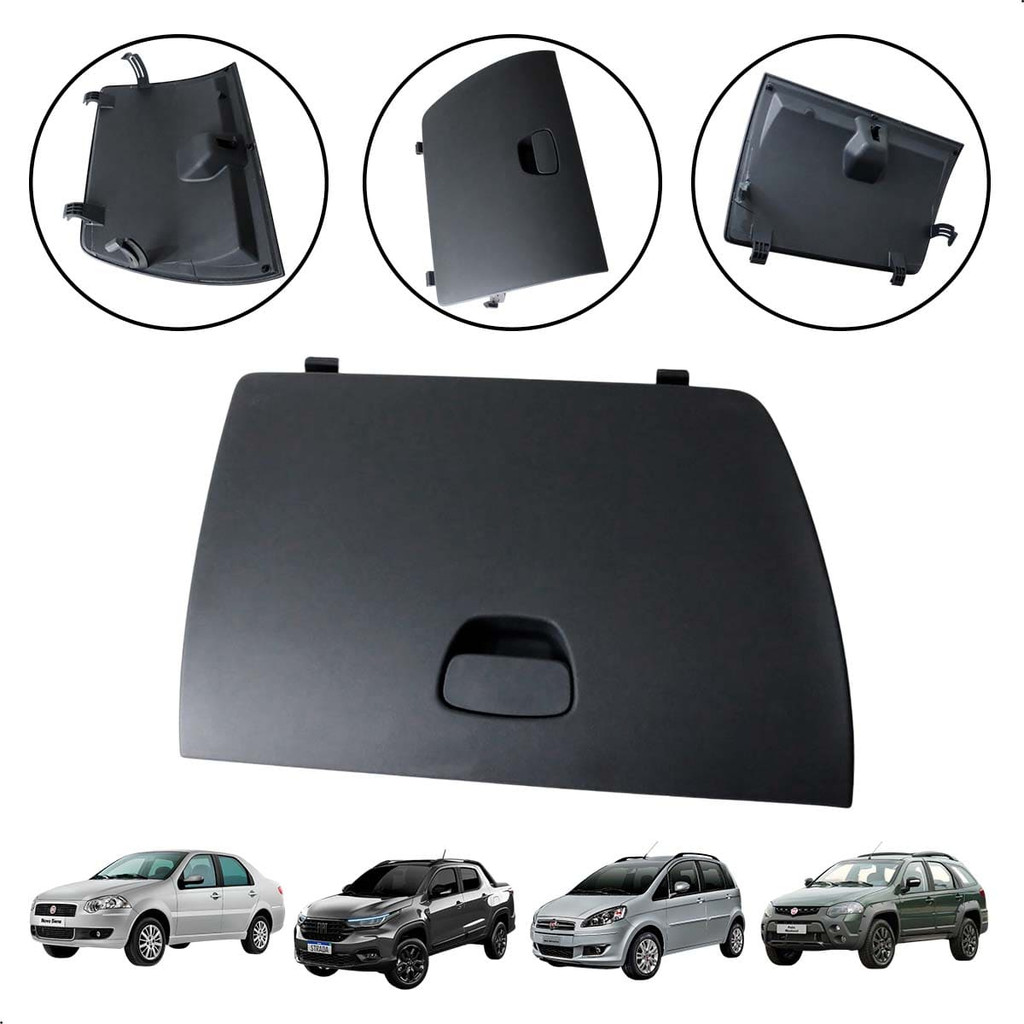 Tampa Trava Porta Luvas Fiat Siena 04/18 Original
