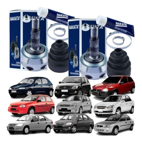 Par Junta Homocinética Original Corsa Celta Prisma Classic em Oferta na Shopee