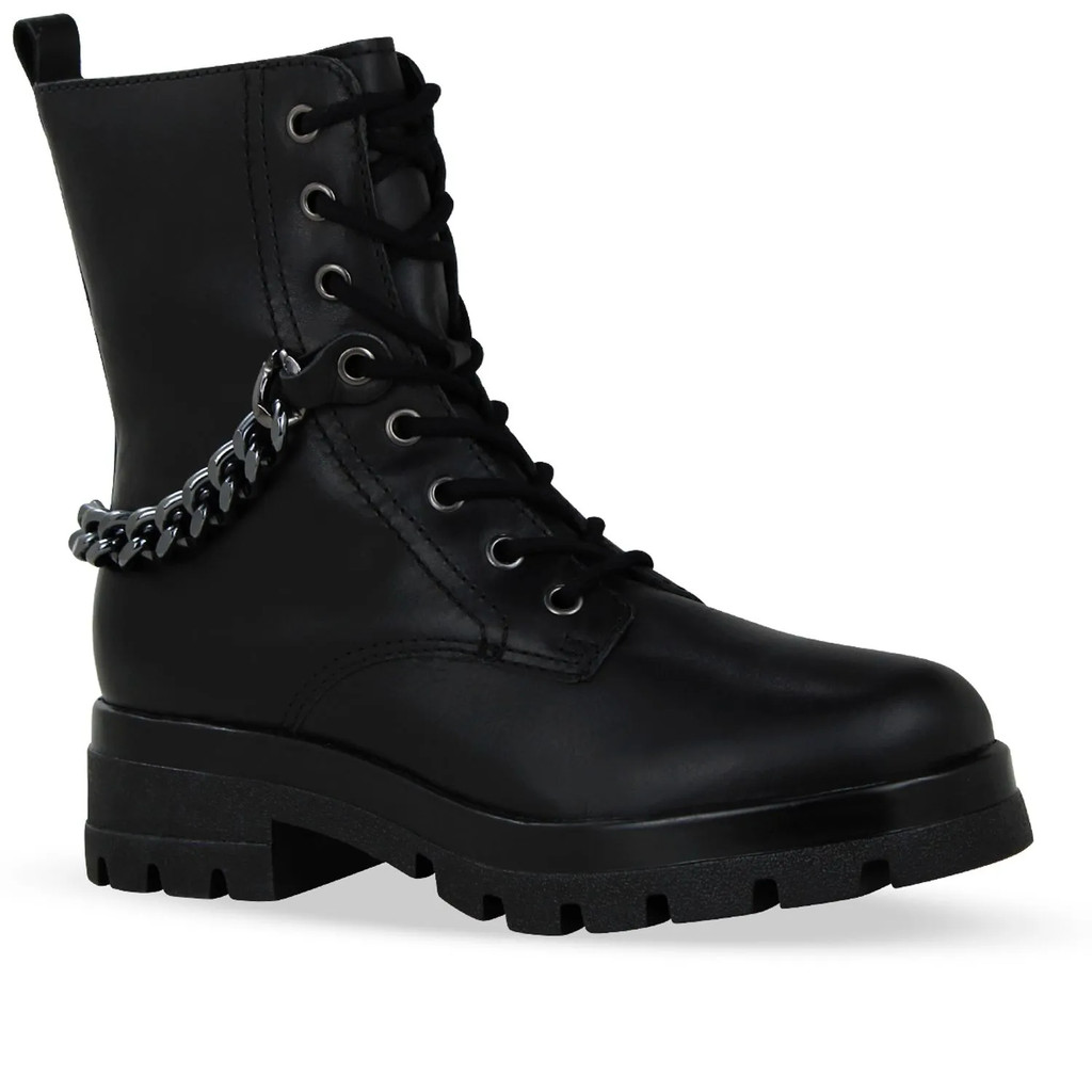 BOTA COTURNO FEMININA BOTTERO 362901 EM COURO SOLADO TRATORADO 3,5 CM