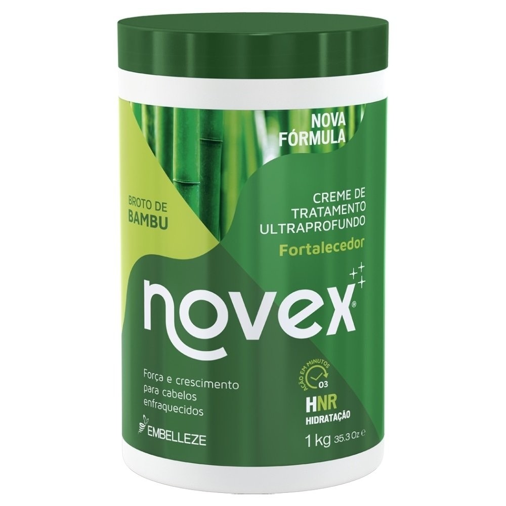 Creme de Tratamento Novex Broto de Bambu 1Kg em Oferta na Shopee