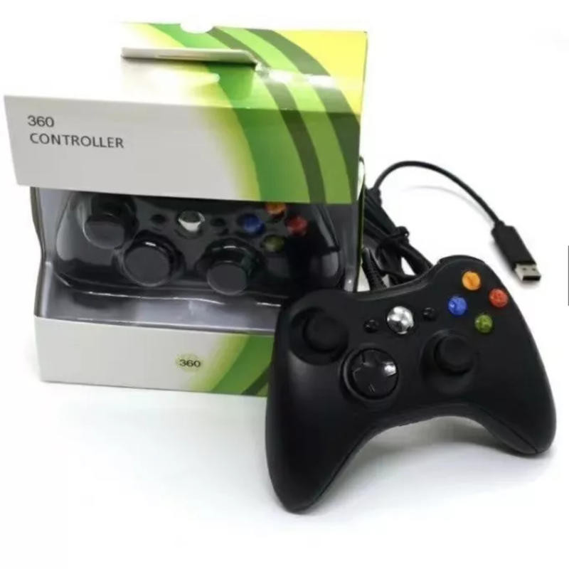 Controle De Xbox 360 Com Fio Para Video Game cabo 1,9 metros em Oferta na Shopee