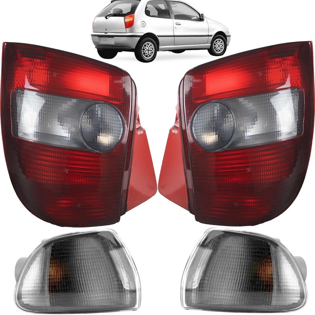 Lanterna Dianteira Traseira Palio 1996 1997 1998 1999 2000 FUMÊ
