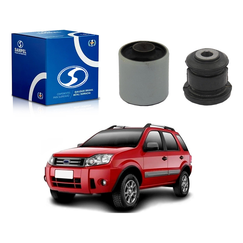 Par Bucha Bandeja Dianteira Ecosport 1.6 2.0 2008 A 2012 - Spare Parts and Accessories for Vehicles