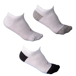 Kit 3 Pares Meia Vistho De Algodão Feminino