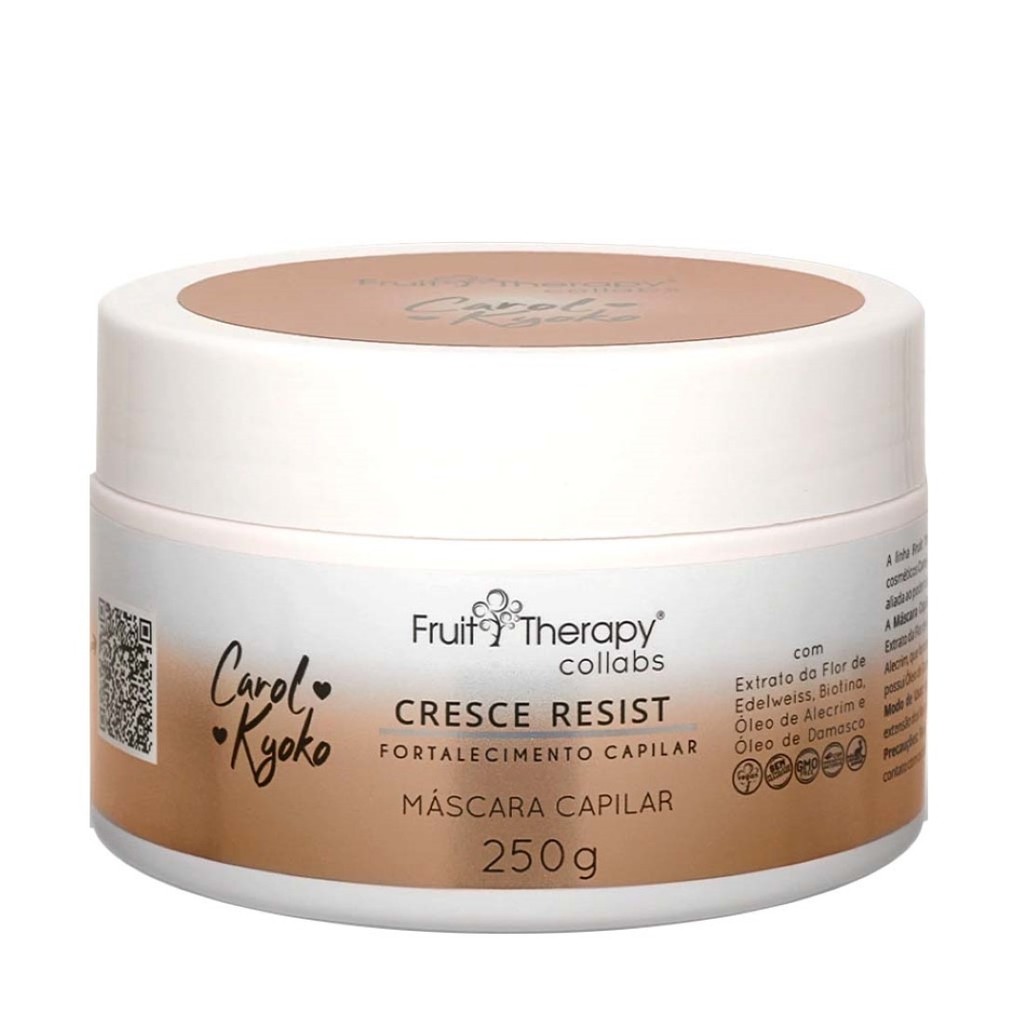 Máscara Capilar Carol Kyoko Cresce Resist 250g - Fruit Therapy