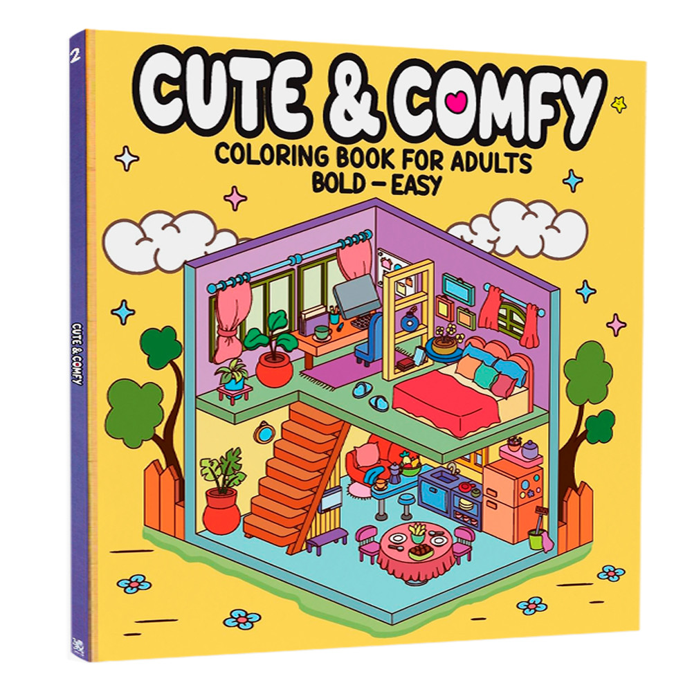 Cute & Comfy | Coloring Book for Adults 02