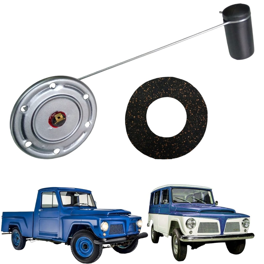 Boia De Combustível Rural / F 75 Ford Willys Após 1970