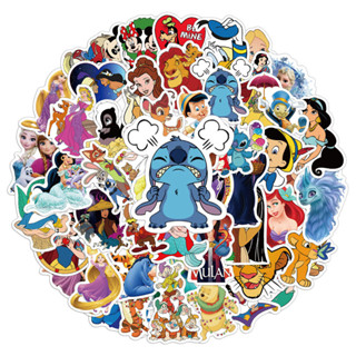50 Peças Adesivos De PVC À Prova D'água Fofos Da Coleção De Desenhos Animados Disney em Oferta na Shopee