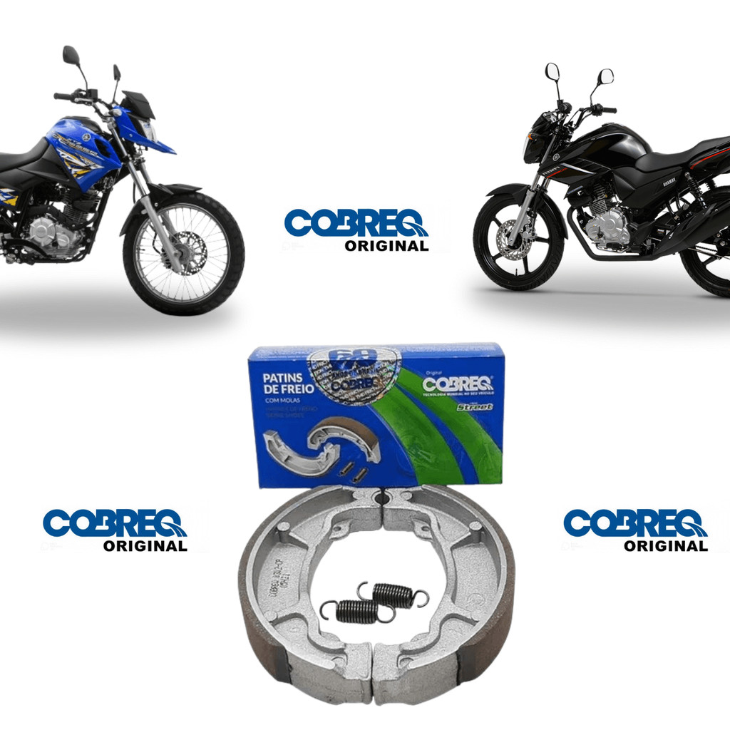 Lona Patim De Freio Yamaha YBR/XTZ/FAZER/FACTOR - Cobreq