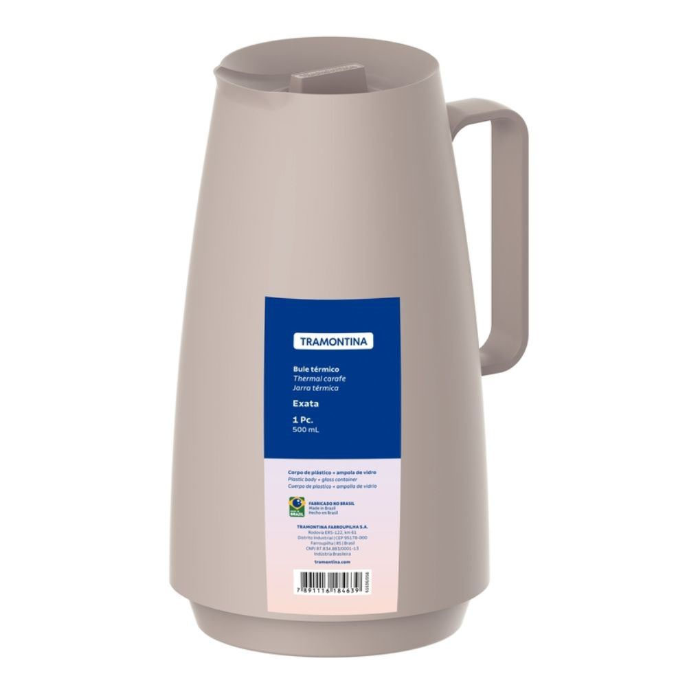 Bule Térmico Exata Bege 500 ML Tramontina