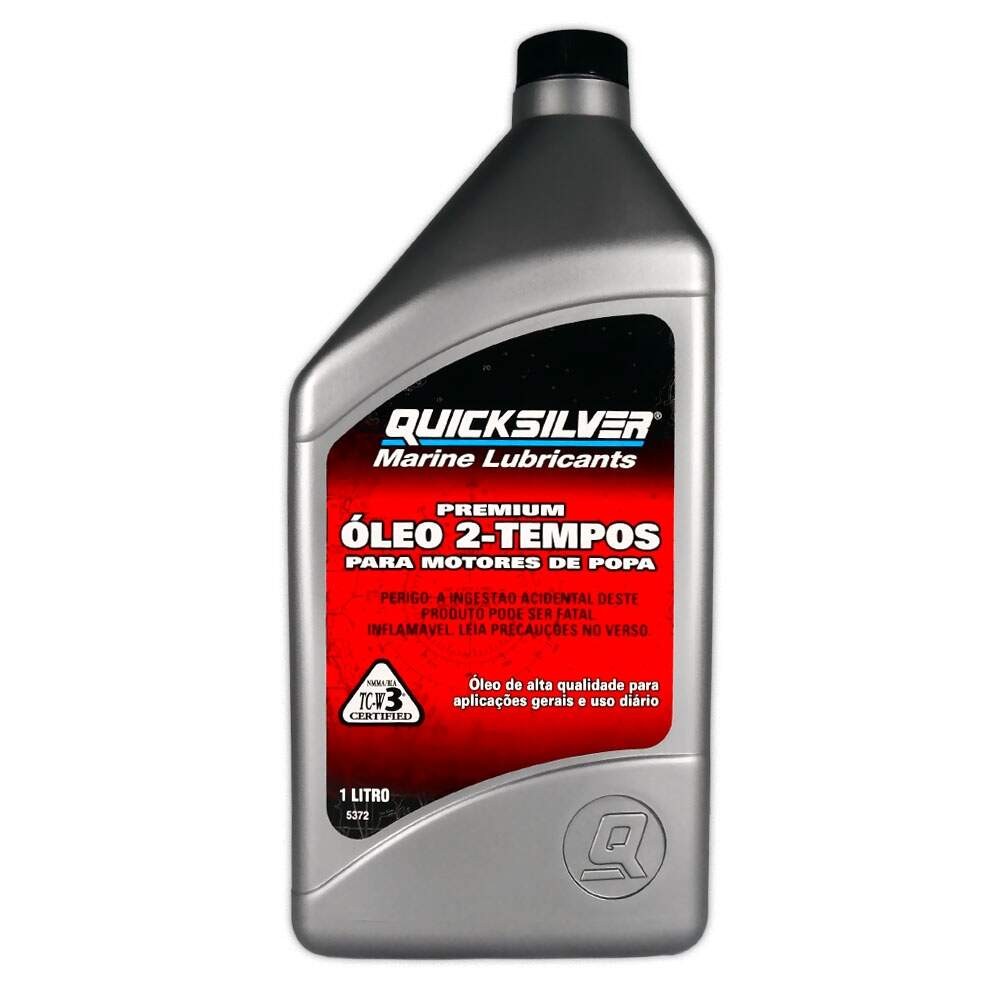 Óleo Quicksilver Premium 2T Tc-W3 1L em Oferta na Shopee
