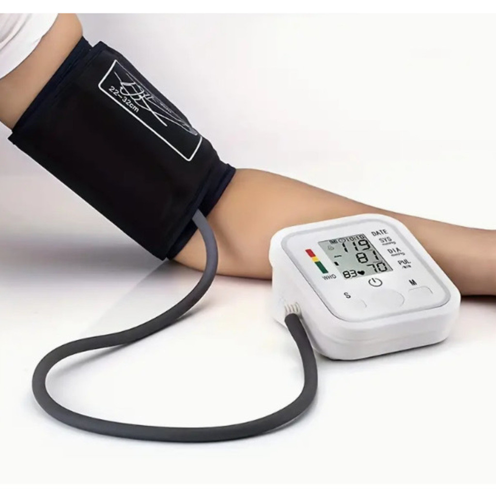 Monitor digital de pressão arterial de braço totalmente automático