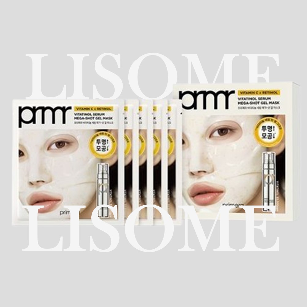 Primera Vitatinol Serum Mega-Shot Gel Máscara Rosto Diário Folha De Resfriamento Hidratante facial Calmante Coreano