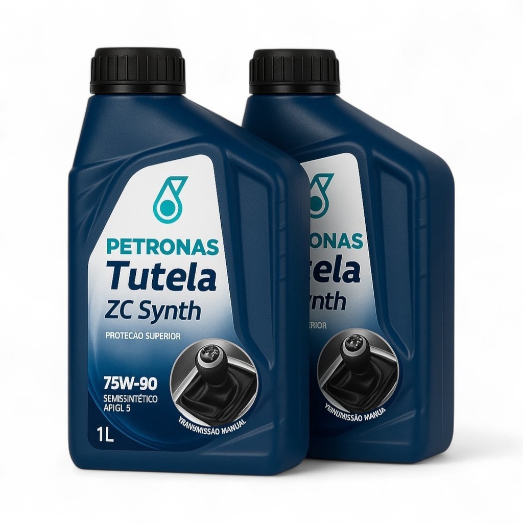 Kit 2L Óleo Petronas 75W90 GL-5 Tutela ZC Transmissão