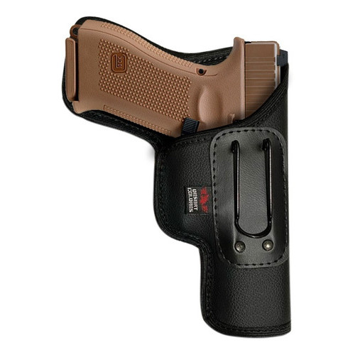 Coldre Velado P/ Pistola Glock G19X em Neoprene e Couro P.U