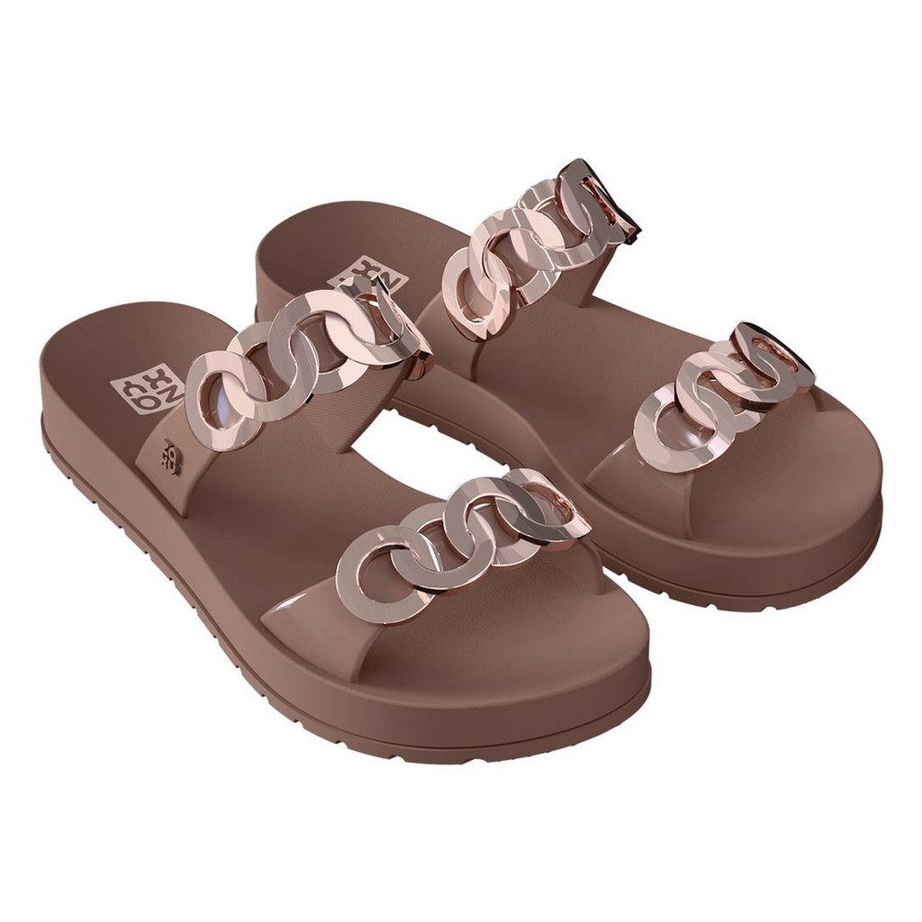 Chinelo Papete Feminino Zaxy Rings Casual Argolas 19309 em Oferta na Shopee