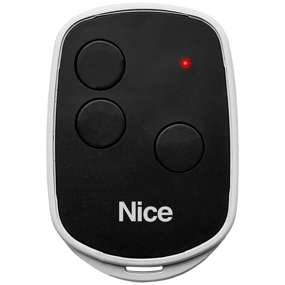 Controle p/ Portão Nice Dig RF OPEN TECH Preto (ler descrição)