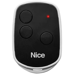 Controle p/ Portão Nice Dig RF OPEN TECH Preto (ler descrição)