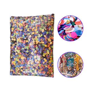 Confetes Carnaval Papel 10 Pacotes 100g Brincadeiras Festas Confetes Coloridos em Oferta na Shopee