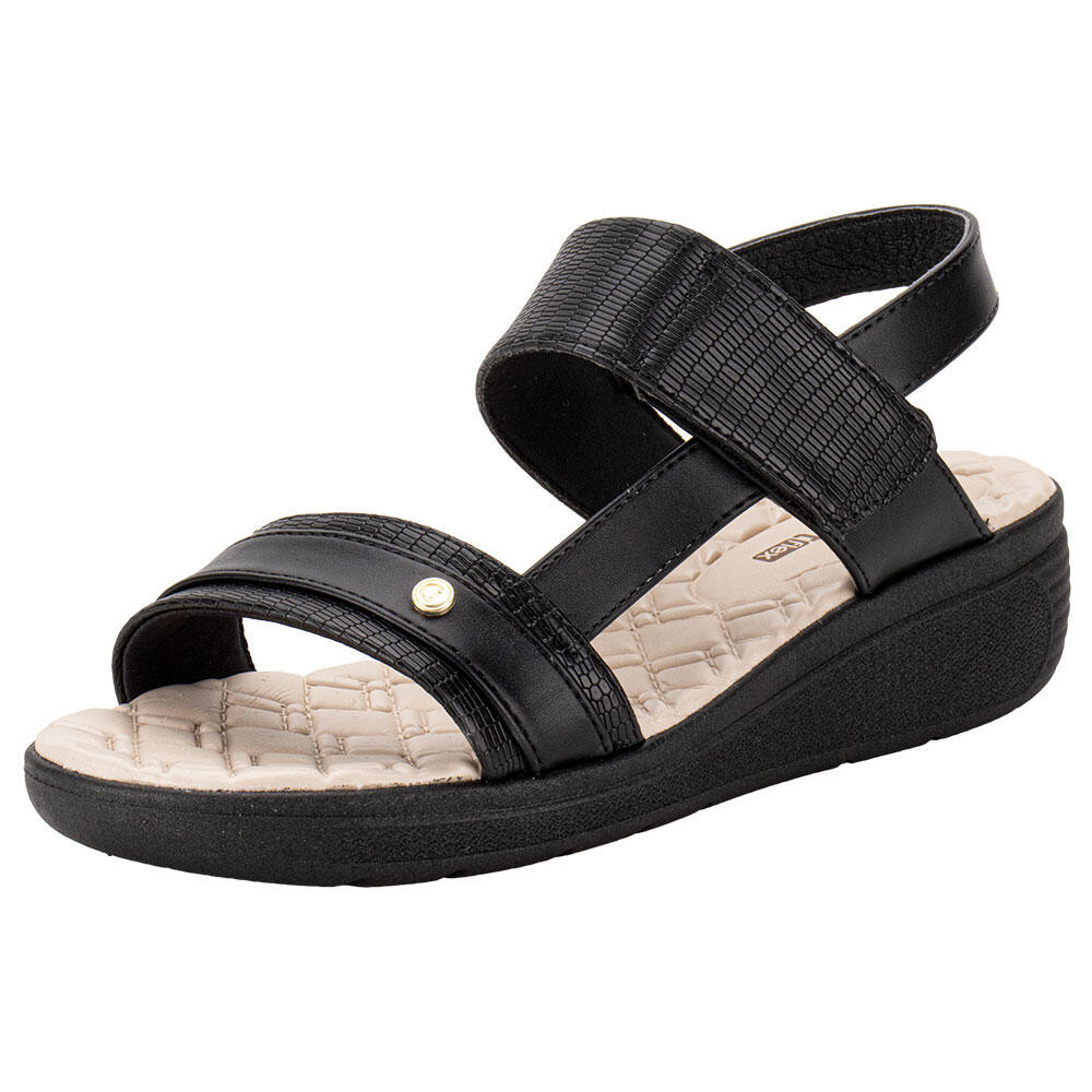 Sandália Feminina Anabela Comfortflex 2488404 em Oferta na Shopee