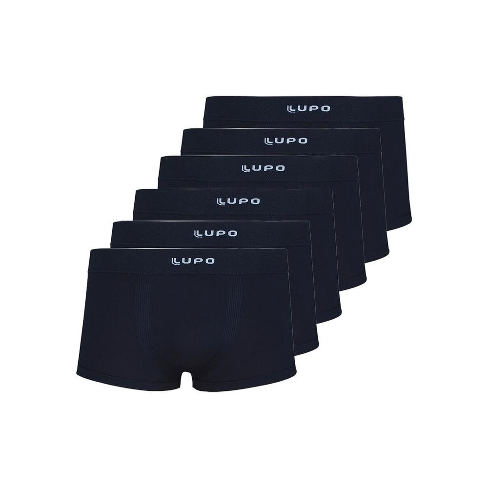 Kit com 6 Cuecas Sunga Lupo 656-001