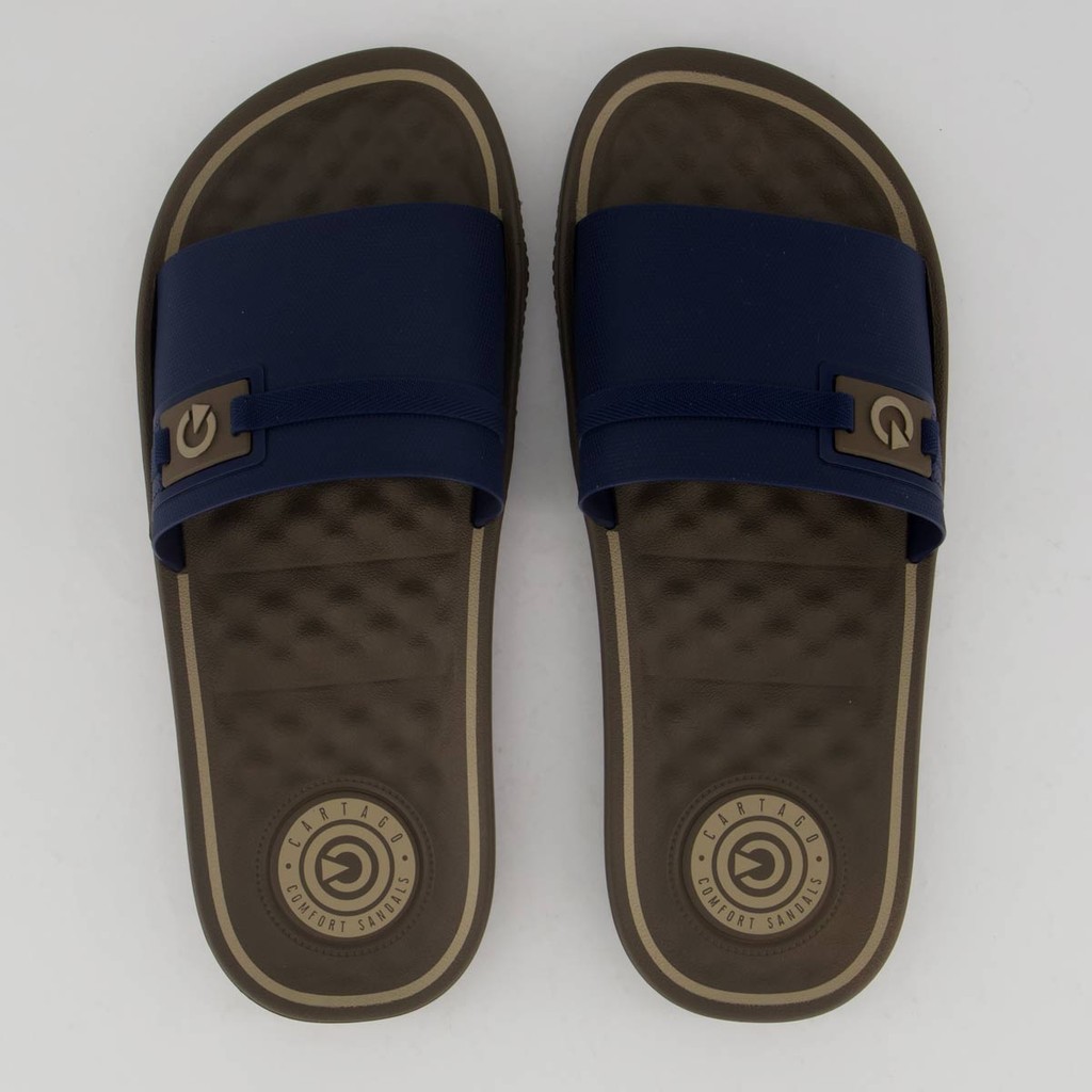 Chinelo Cartago Gaspea Marinho - Men Shoes