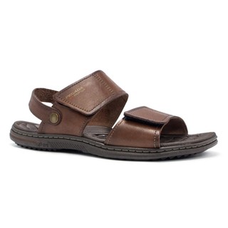 Sandália Pegada Masculina Couro Tiras Duplas 2 em 1 133303 100% Original Com Nota Fiscal e Garantia em Oferta na Shopee
