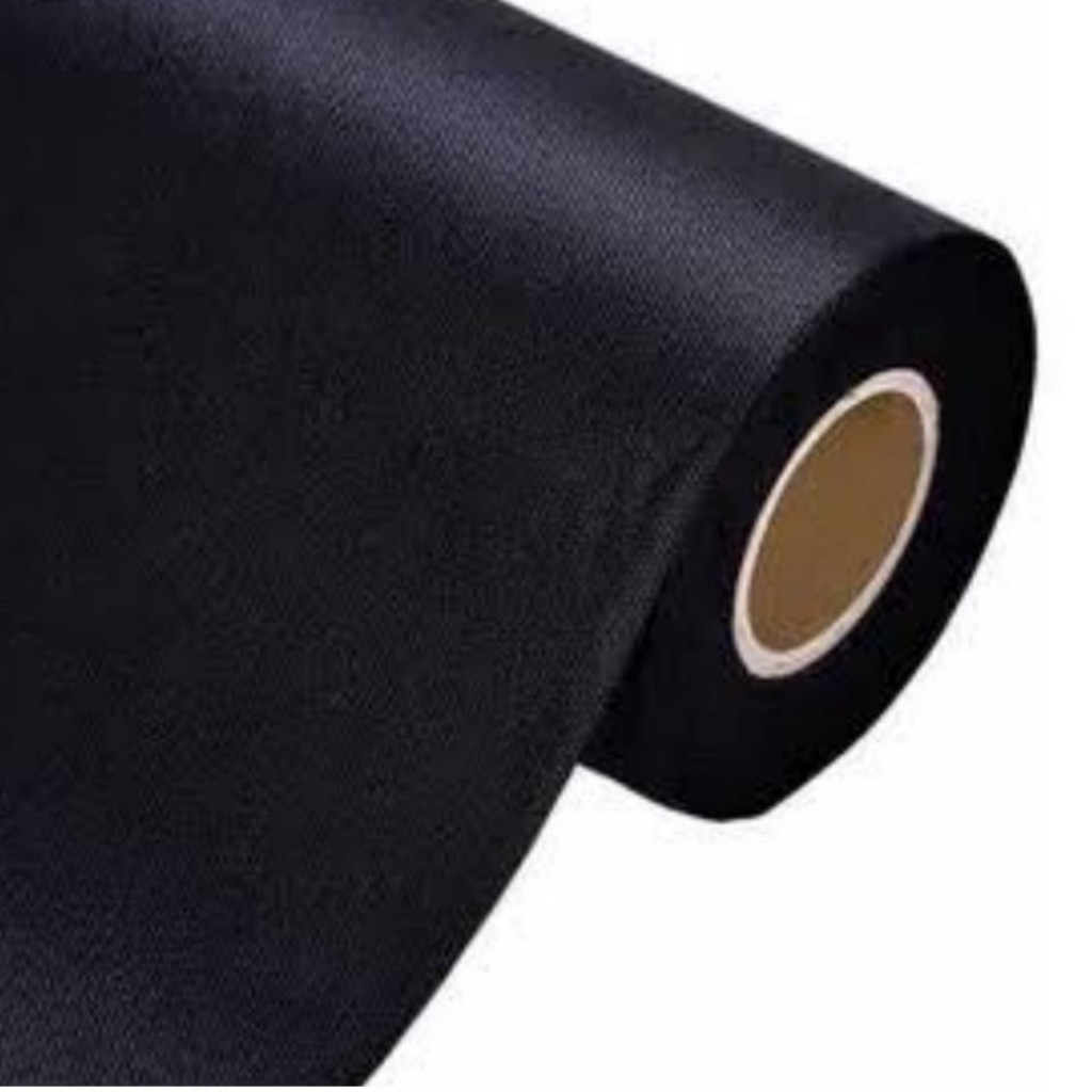 TNT Liso Grosso 10 Metros 40gr 1,40 Largura Preto