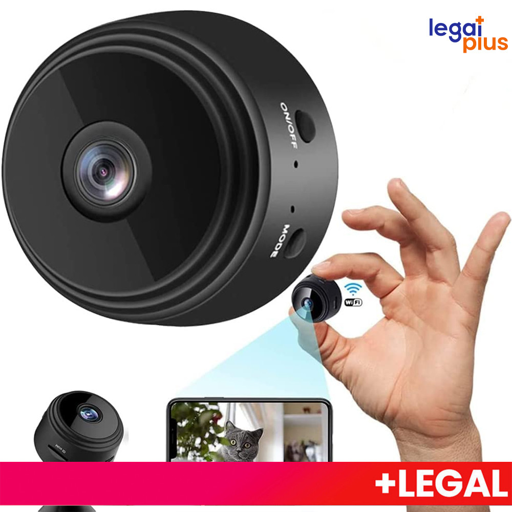 Kit 04 Cameras A9 HD Visão Noturna Wifi Câmera 1080P Sem Fio Vigilância e Segurança A9