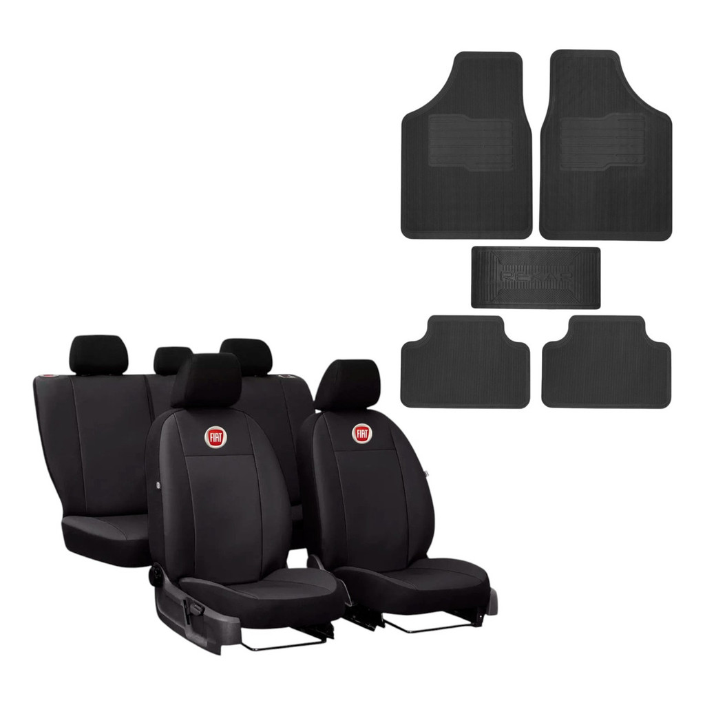 Capa Banco Carro Couro Fiat Uno Toro Strada Palio Argo Doblo