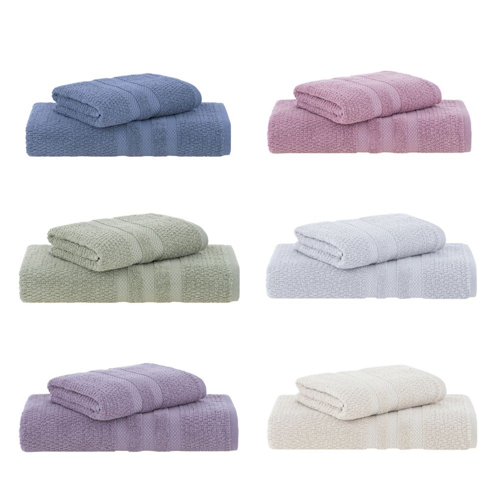 Jogo de Toalhas Banho Buddemeyer Vanilla Extra Soft 2 peças
