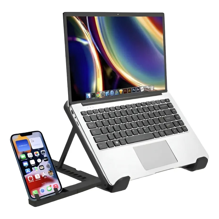 Suporte Dobrável Mesa Base Notebook Tablet Portátil Celular em Oferta na Shopee