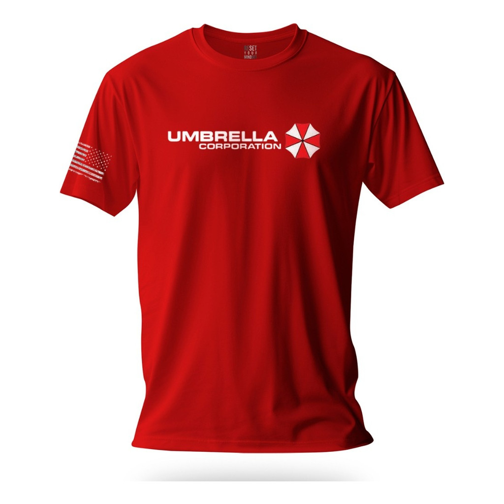 Camiseta Reset Masculino Umbrella 100% Algodão Premium