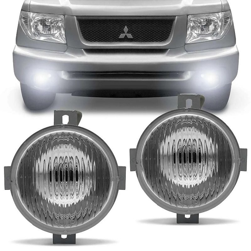 Farol Auxiliar Pajero Sport TR4 2000 2001 2002 2003 2004 - FORTLUZ