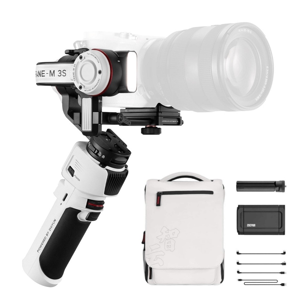 Estabilizador Gimbal Zhiyun CRANE-M3 S Combo para Câmeras Mirrorless e Compactas