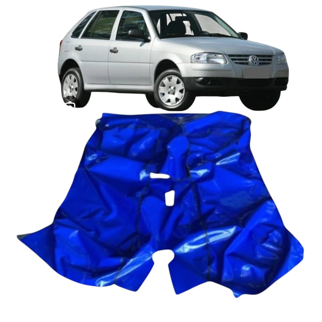 TAPETE VINIL GOL G2/G3/G4 4 PORTAS AZUL