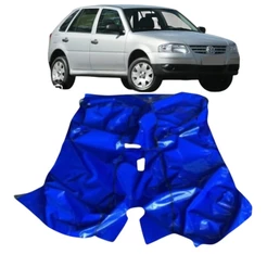 TAPETE VINIL GOL G2/G3/G4 4 PORTAS AZUL