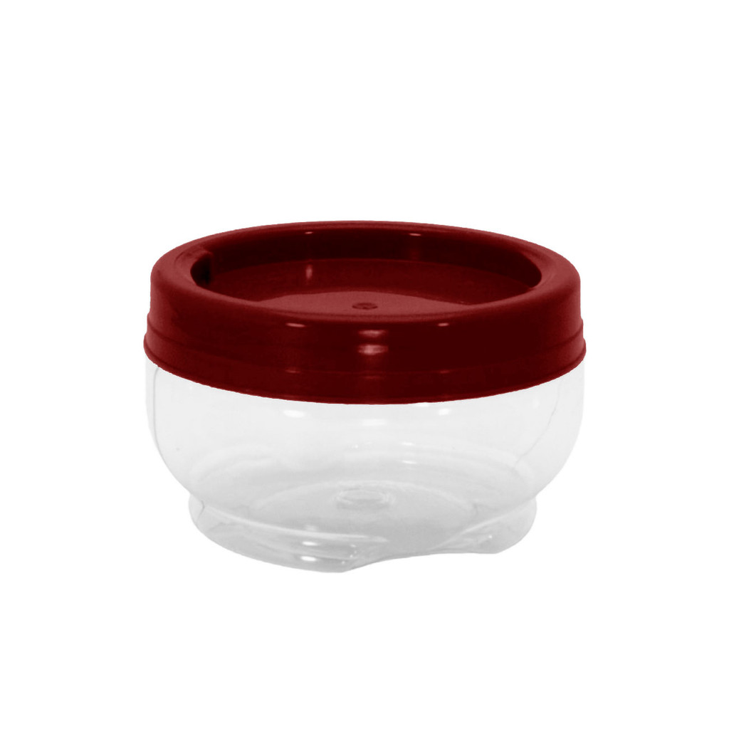 Pote Organizador Gire e Trave Empilha Fácil 220ml Vinho