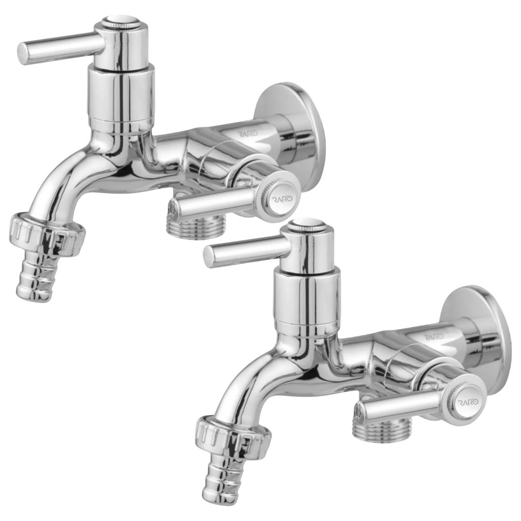 Kit 2 Torneira Dupla De Tanque Maquina De Lavar Cromado 1/4 Volta Economica Abs Menor Preço