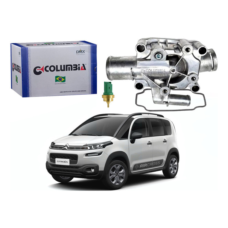 Valvula Carcaça Aluminio Aircross 1.6 16v 2016 A 2021 em Oferta na Shopee