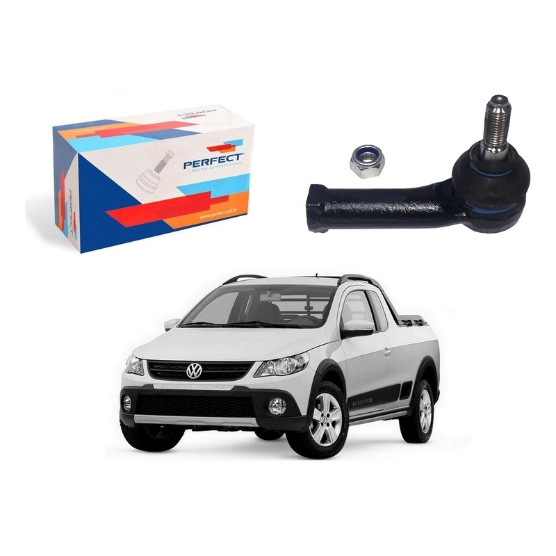 Terminal Direção Direito Saveiro Cross G5 1.6 2009 A 2012 em Oferta na Shopee