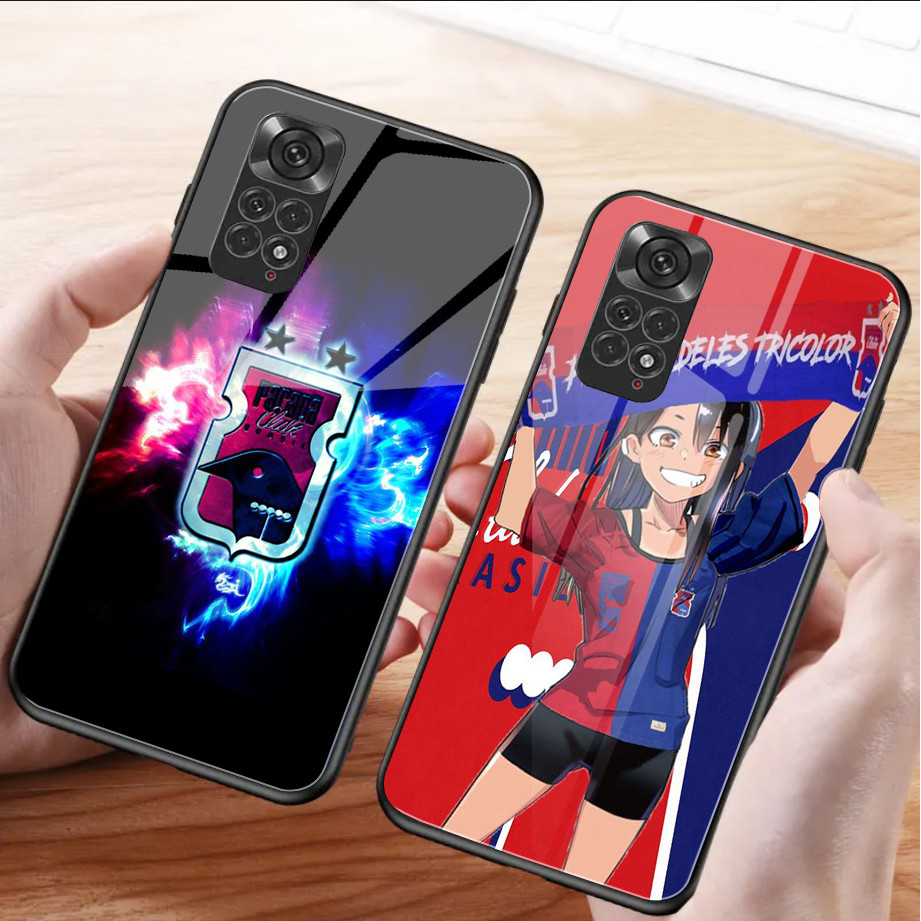 parana clube 01 Capa De Telefone De Vidro Temperado Para Xiaomi Redmi Note 13 pro plus 12 4G 11 10 5G 9