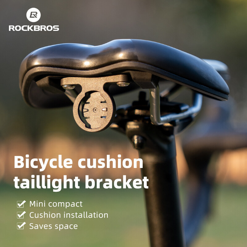ROCKBROS Suporte De Luz Traseira Para Selim De Bicicleta , Adaptador Removível De Estrada MTB , Acessórios De Ciclismo - Sports & Outdoors