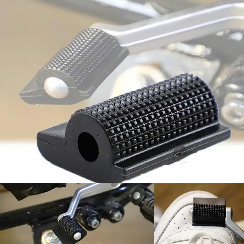 Protetor Calçado Tenis Borracha Pedal Cambio Trocador De Marcha Moto Universal Motoboy Shoyyi *-*