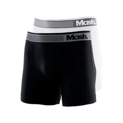 Kit com 2 Cuecas Boxer Mash 710.01 Colorido