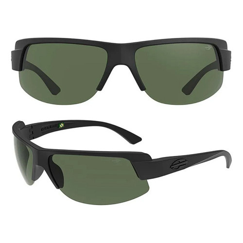 Oculos Solar Mormaii Gamboa Air 4 Preto Fosco Lente Cinza