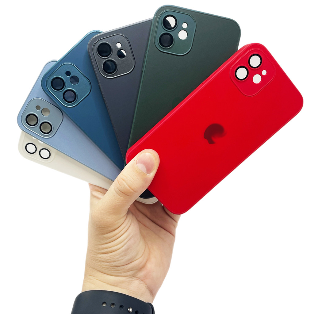 Capa Ag Glass Vidro Fosco Proteção Compatível iP 12 em Oferta na Shopee