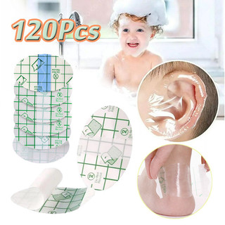 Kit 100pcs Adesivo Impermeável Orelha Banho Natação Infantil Adulto